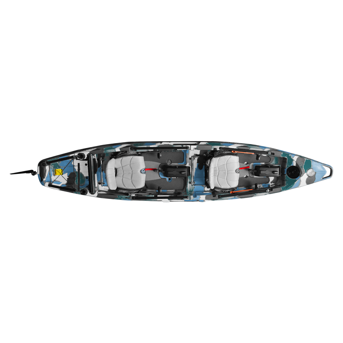 Fishing Kayak Feelfree Lure Ii Tandem Blue Camo