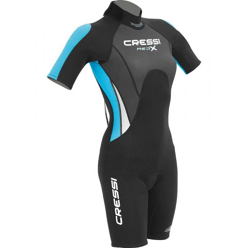 cressi med x lady 25mm short wetsuit