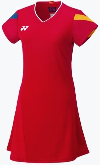 womens dress with inner shorts yonex 20713 red 