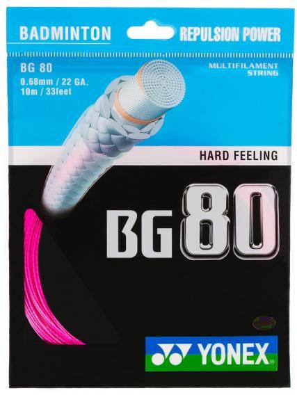 badminton string yonex bg 80 10m all