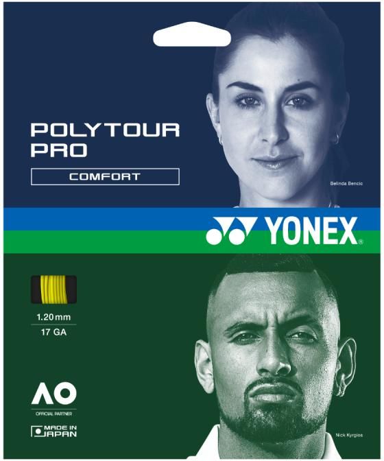 tenis string yonex poly tour pro 120 12m all