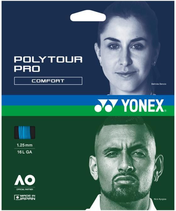 tenis string yonex poly tour pro 125 12m all