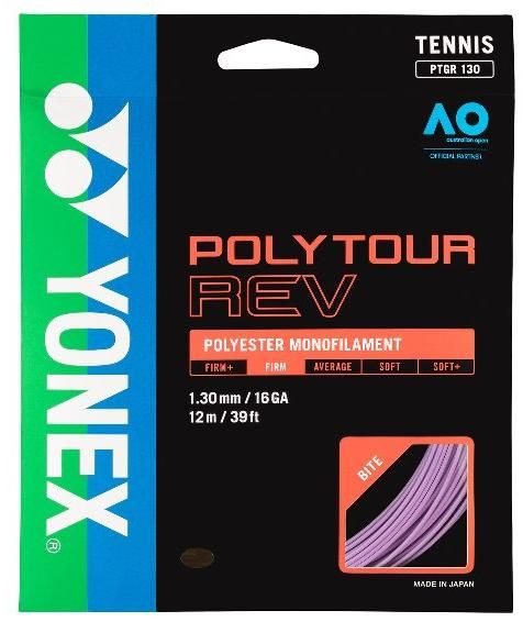 tenis string yonex poly tour rev 130 12m all