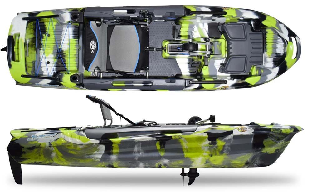 Big Fish 103 - Pedal Fishing Kayak – 3 Waters Kayaks
