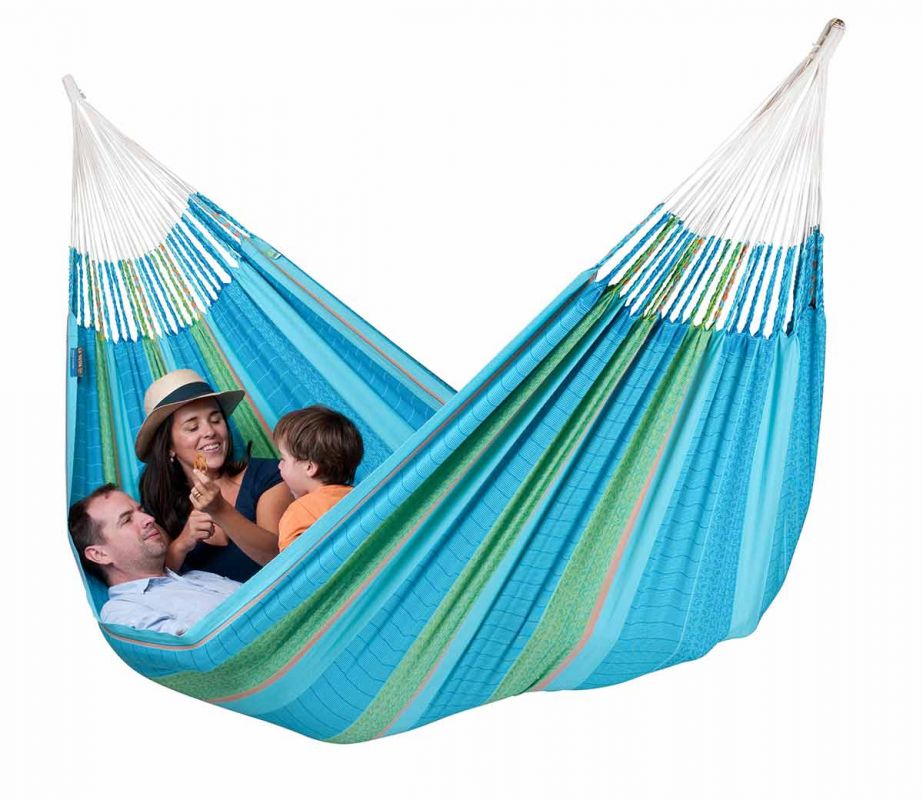 La Siesta bio cotton hammock Flora Kingsize curacao