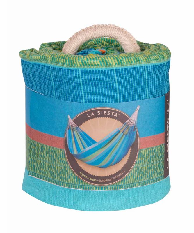 La Siesta bio cotton hammock Flora Kingsize curacao