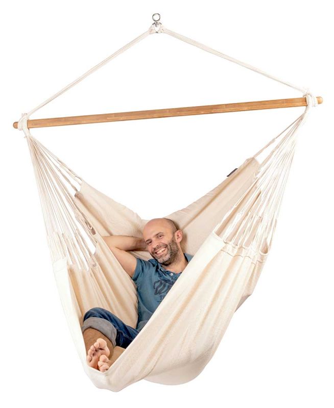 La Siesta hammock chair Habana Kingsize latte