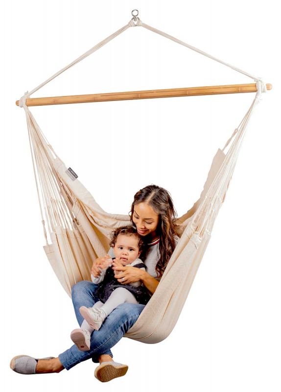 La Siesta hammock chair Habana Kingsize latte