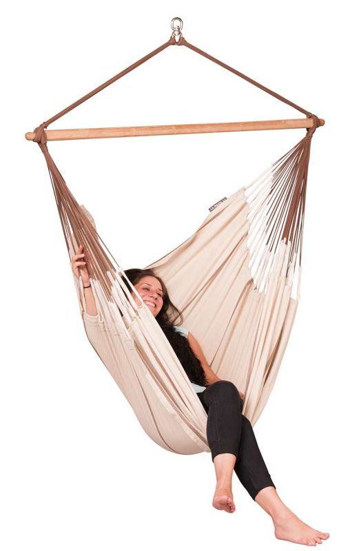 La Siesta hammock chair Habana Kingsize nougat