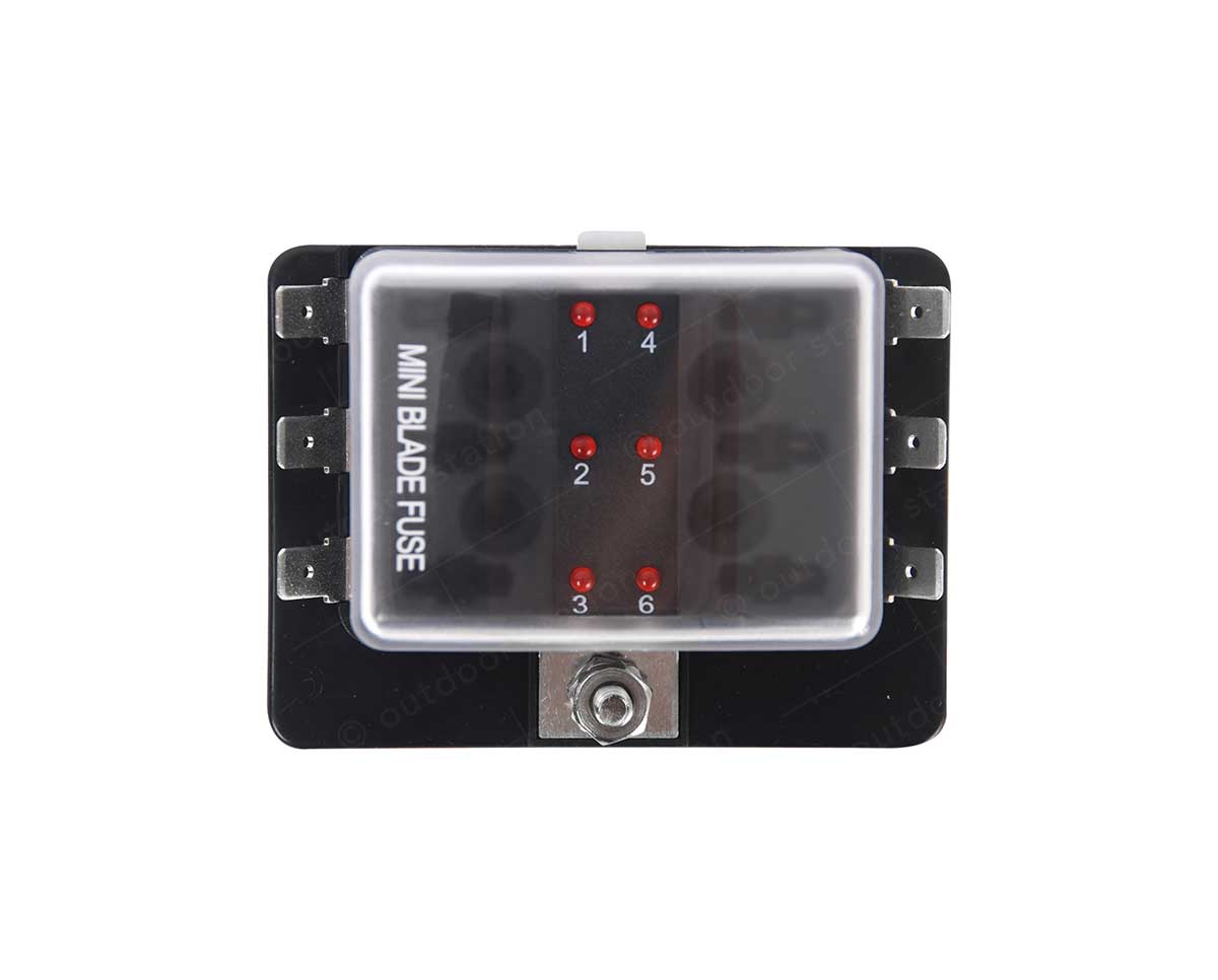 Fuse box Mini with LED control lights 6