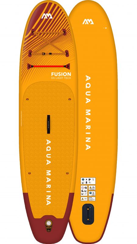 Niet ingewikkeld vervorming band SUP board Aqua Marina Fusion 10'10'' with paddle