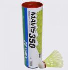 Badminton Shuttlecocks Yonex MAVIS 350 1/6 fast white