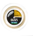 Badminton string Yonex BG 65 200m Amber