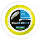 Badminton string Yonex BG 66 ULTIMAX 200m Yellow