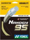 Badminton string Yonex NANOGY 95 10m Gold