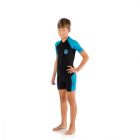 Cressi Little Shark 2mm shorty wetsuit blue 145-155cm