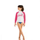 Cressi rash guard for children pink - long sleeve 10