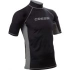 Cressi rash guard for men - short sleeve black XL