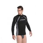 Cressi thermo vest guard for men - long sleeve black XXL