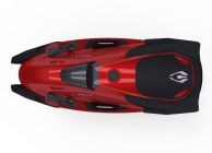 iAqua Sea Scooter SeaDart MAX Portside red