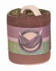 La Siesta bio cotton hammock Flora Kingsize chocolate