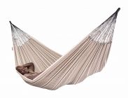 La Siesta bio cotton hammock Flora Kingsize zebra