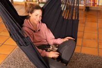 La Siesta hammock chair Habana Kingsize onyx