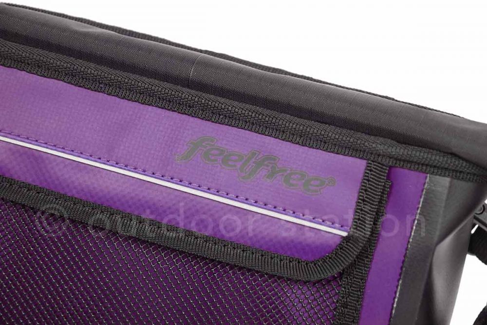 Waterproof shoulder crossbody bag Feelfree Jazz 2L Purple